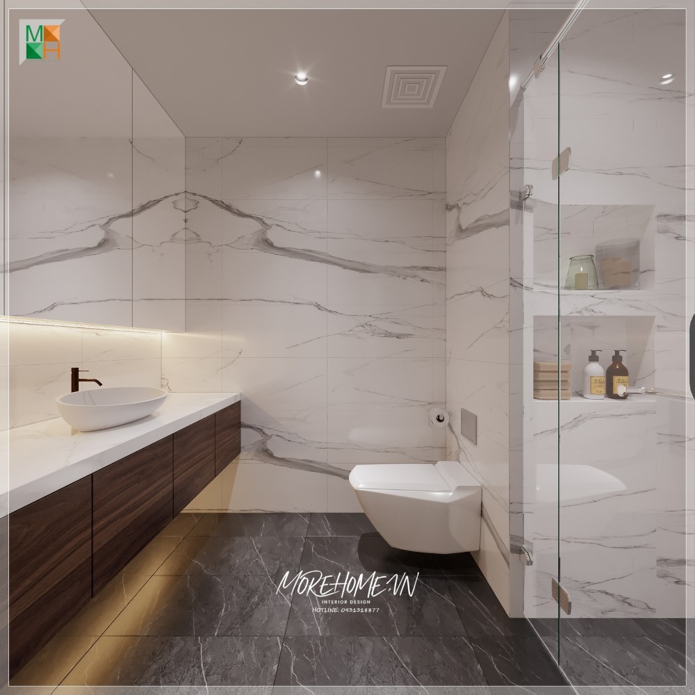 71 thiết kế phòng tắm nhỏ đẹp, nhà tắm đẹp đơn giản quyến rũ