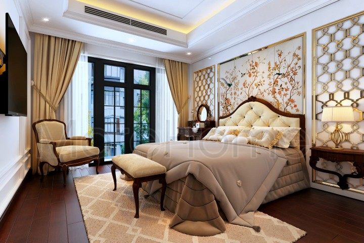 Thiết kế nội thất phòng ngủ sang trọng