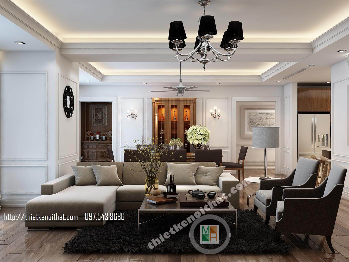 Thiết kế chung cư hiện đại Thiết kế chung cư hiện đại