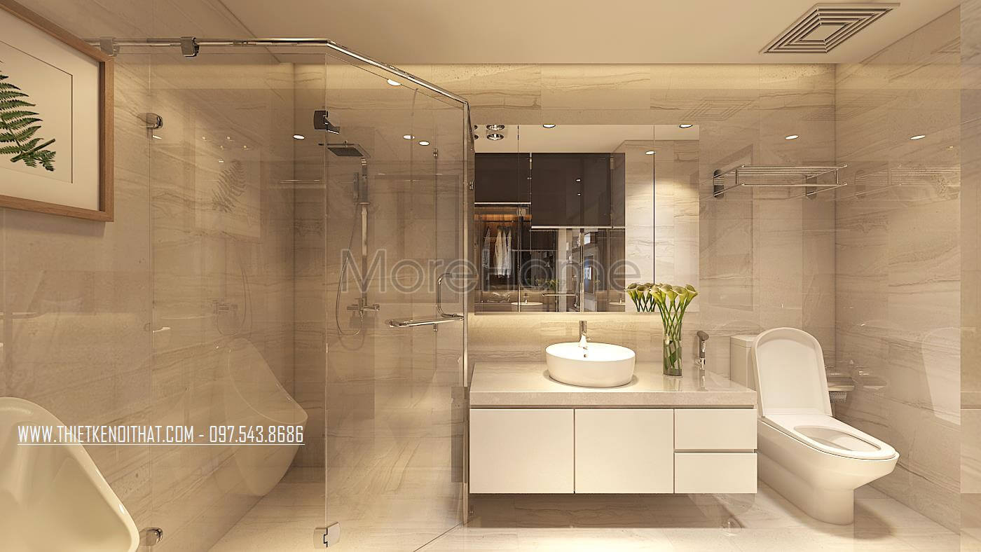 Vách tắm kính 180 độ Vách tắm kính 180 độ