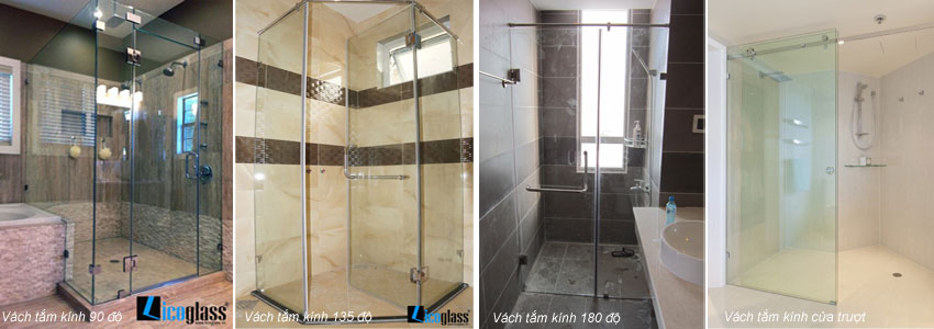 Mẫu vách kính cường lực đẹp các mẫu vách tắm kính cường lực