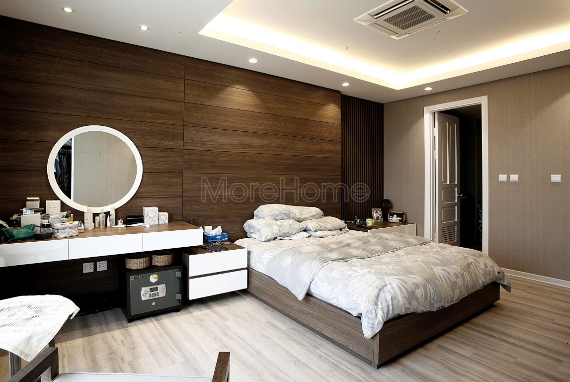Thi công nội thất chung cư với gỗ an cường