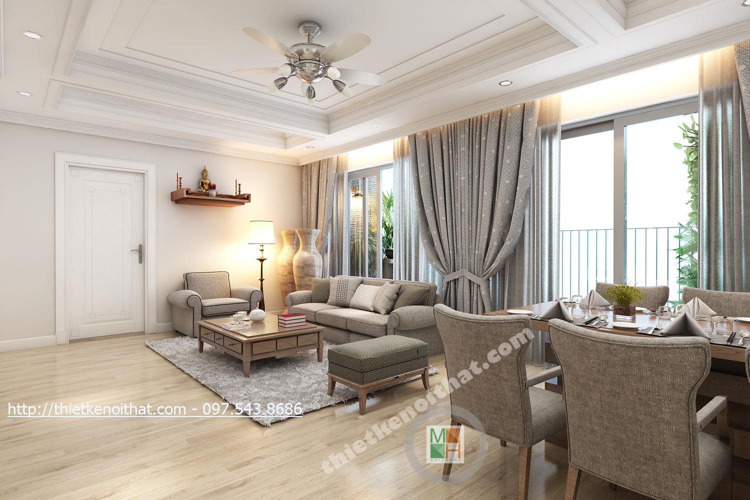 Bàn thờ treo tường đẹp