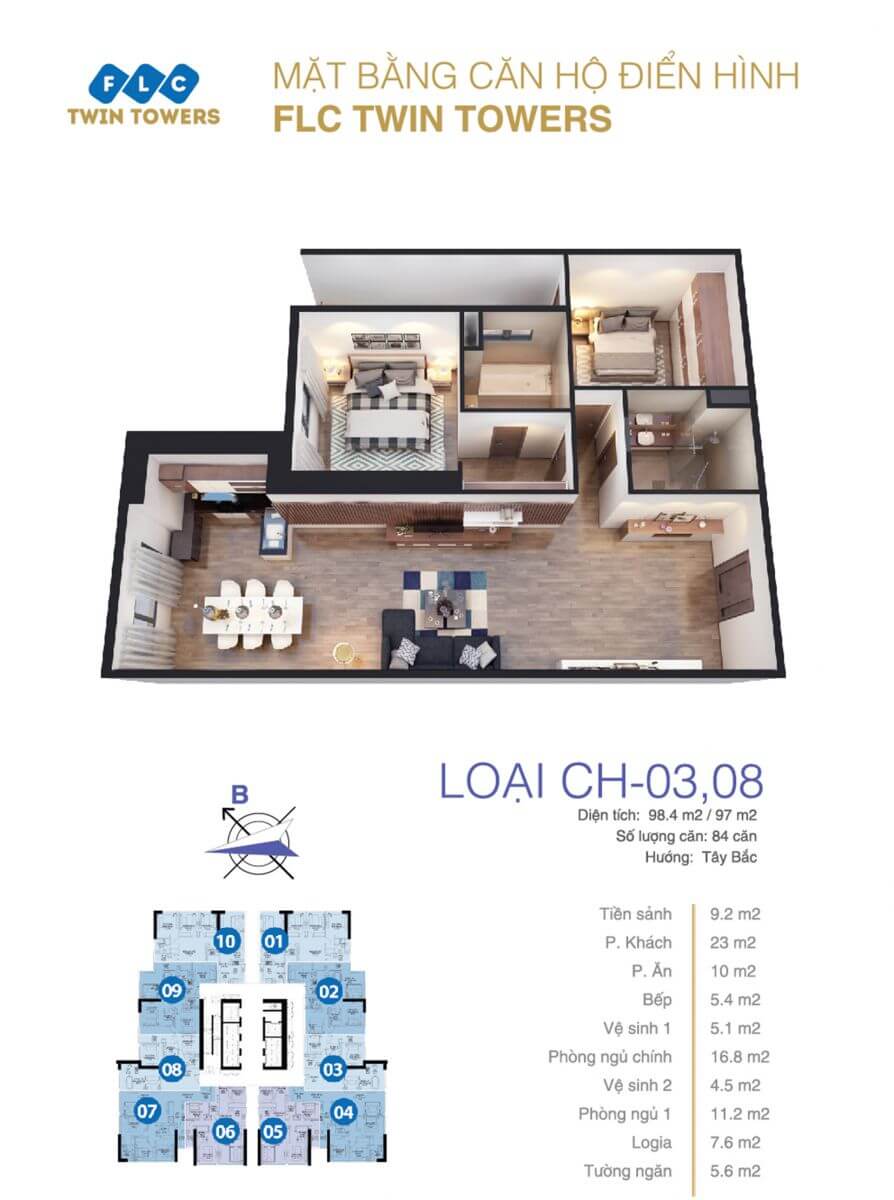 Dự án chung cư cao cấp FLC Twin Tower 265 Cầu Giấy Dự án chung cư cao cấp FLC Twin Tower 265 Cầu Giấy