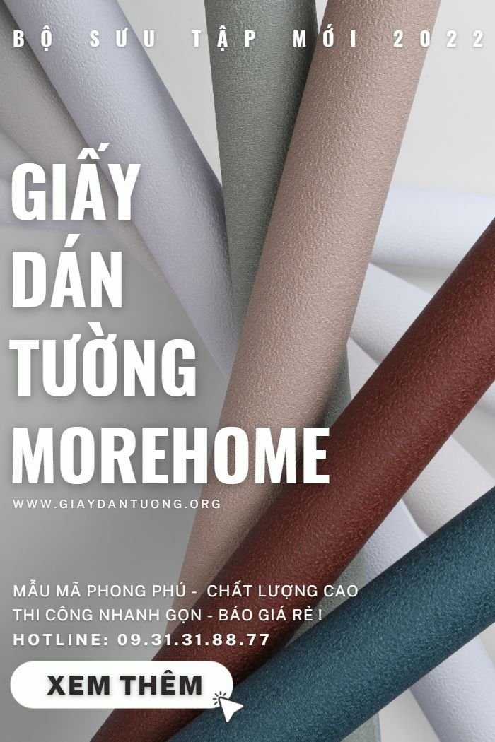 Giấy dán tường Morehome