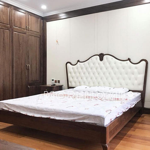 Giường bọc nệm đầu giường
