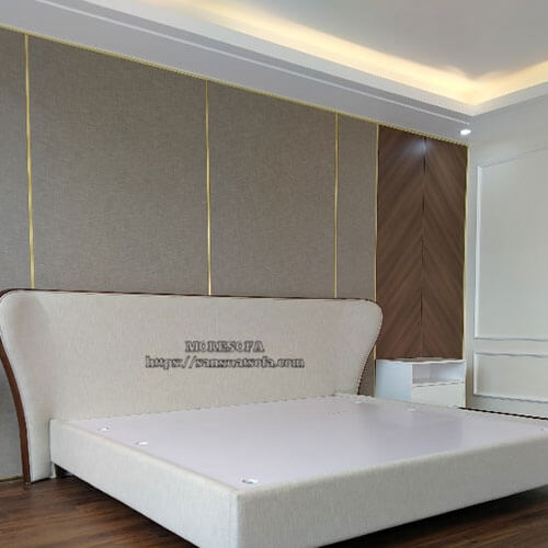 Giường bọc nệm đầu giường