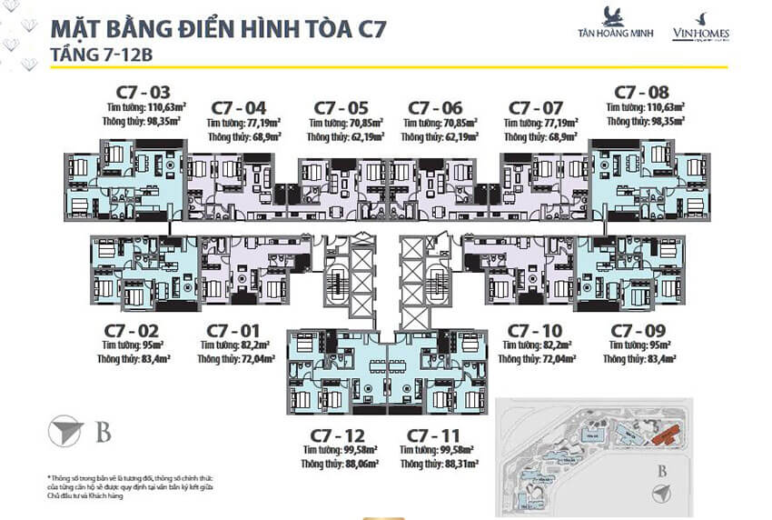 Mặt bằng dự án Mặt bằng dự án