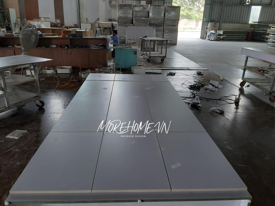sản xuất nội thất tại xưởng