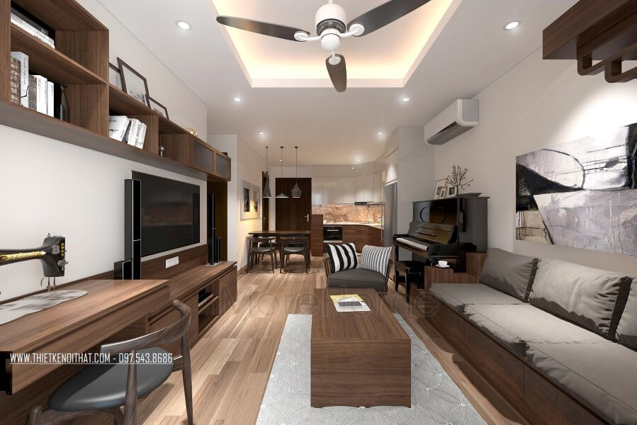 Đồ trang trí nội thất gỗ công nghiệp