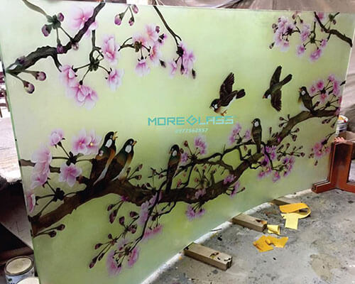 Xưởng sản xuất tranh kính