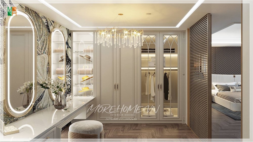 Tủ bếp gỗ tự nhiên Tủ quần áo