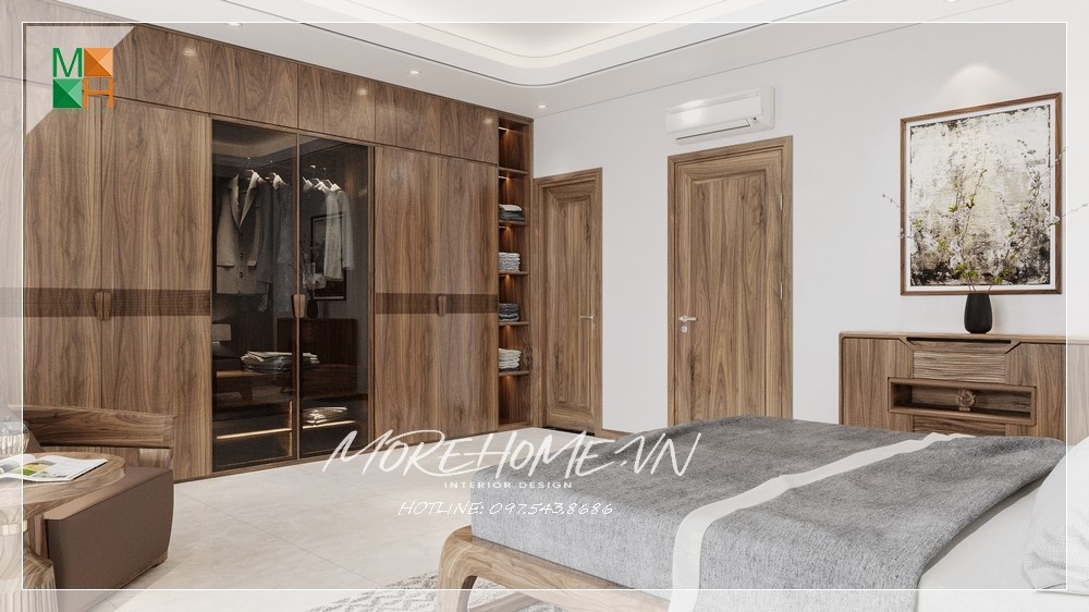 Tủ bếp gỗ tự nhiên Tủ quần áo