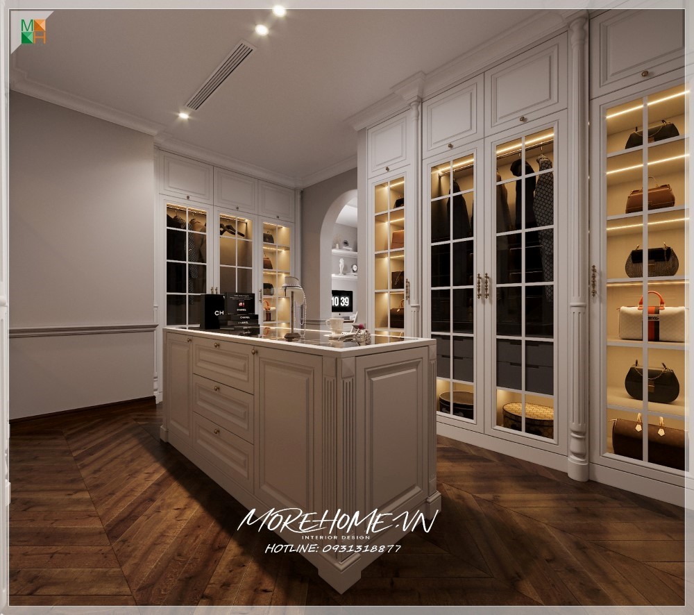 Tủ bếp gỗ tự nhiên Tủ quần áo