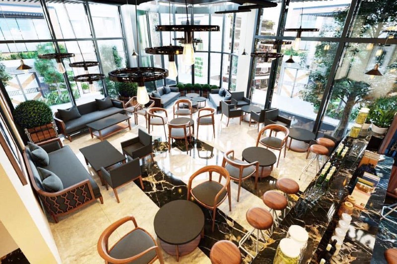 Thiết kế quán cafe