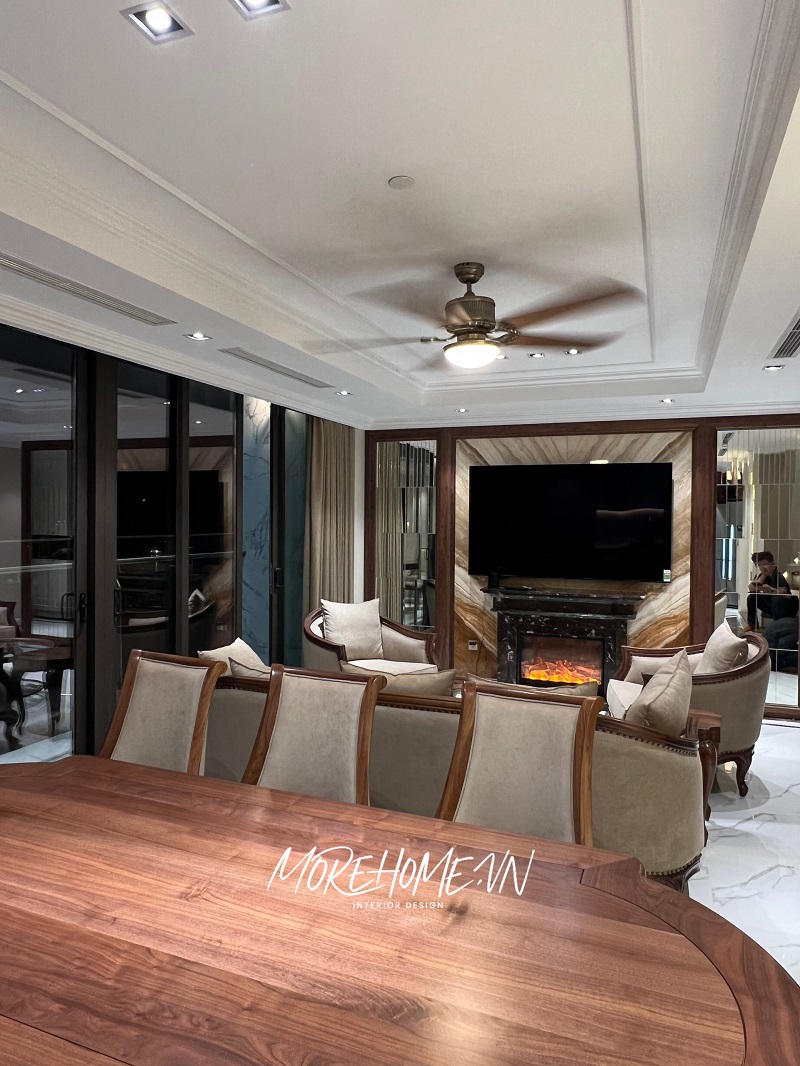 Thi công nội thất tân cổ điển