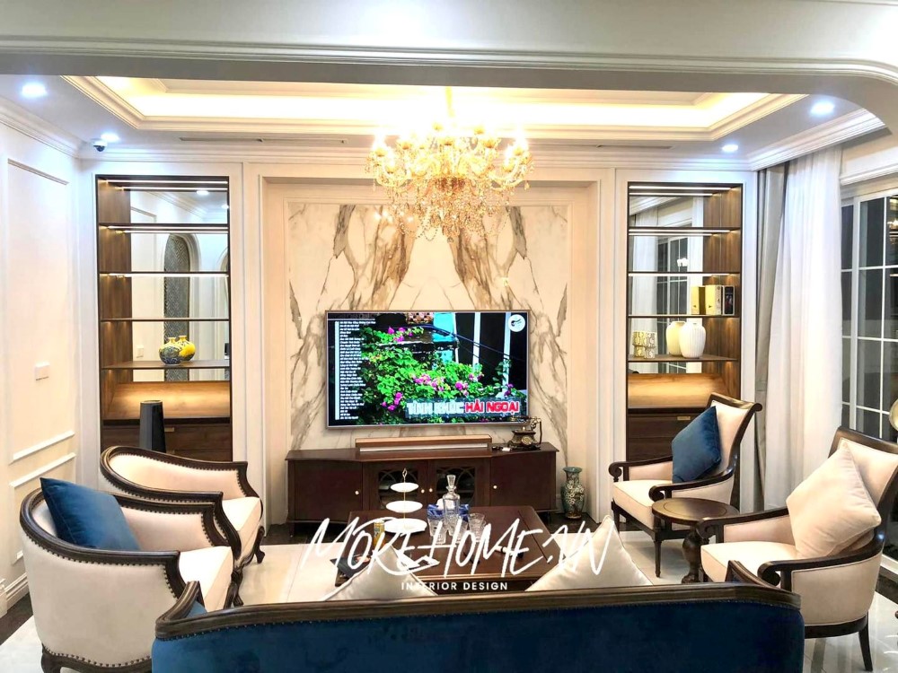 Thi công nội thất tân cổ điển