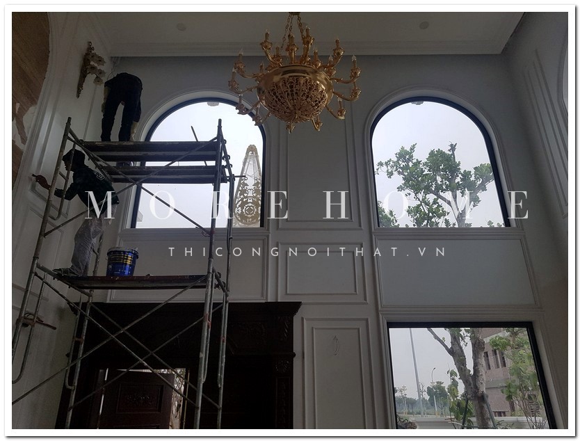 Thi công nội thất tân cổ điển