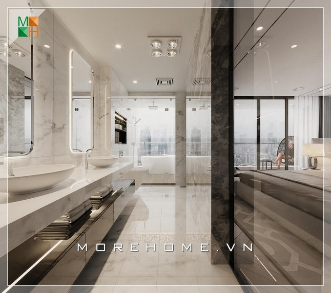 Thiết kế căn hộ penthouse