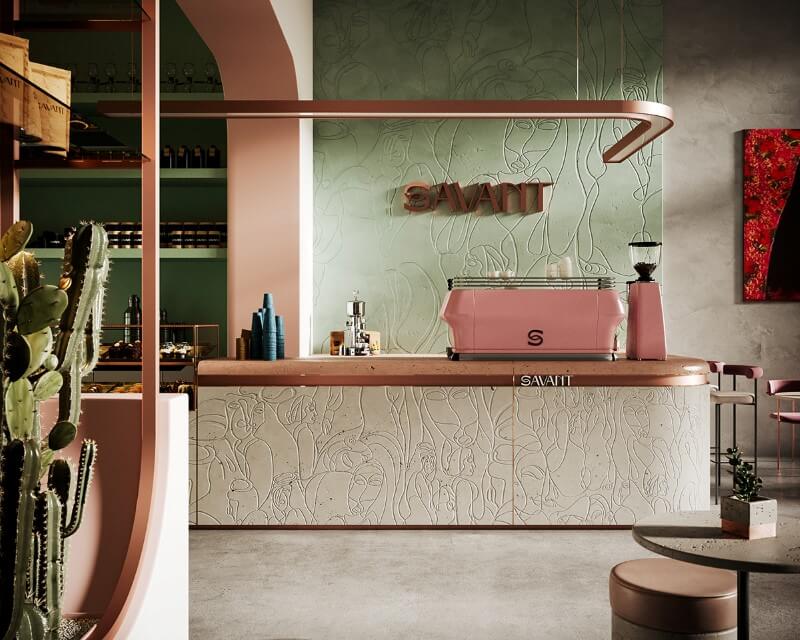 Thiết kế quán cafe