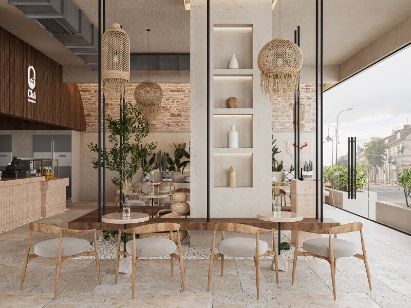 Thiết kế quán cafe