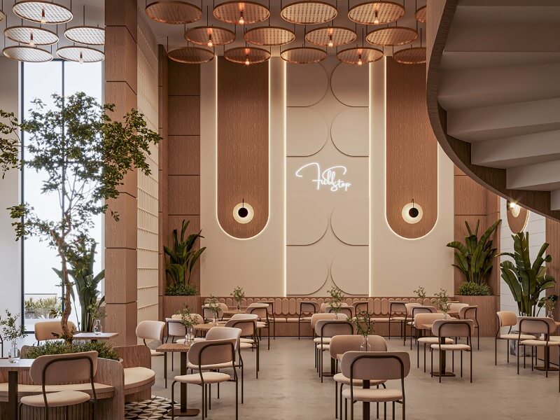Thiết kế quán cafe