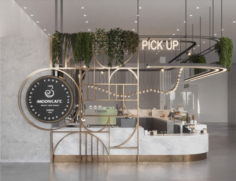 Thiết kế quán cafe