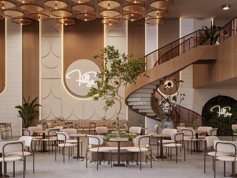 Thiết kế quán cafe