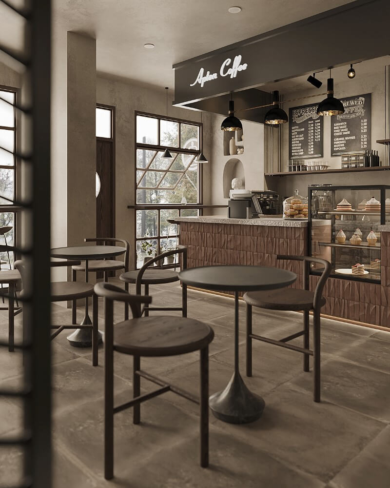 Thiết kế quán cafe