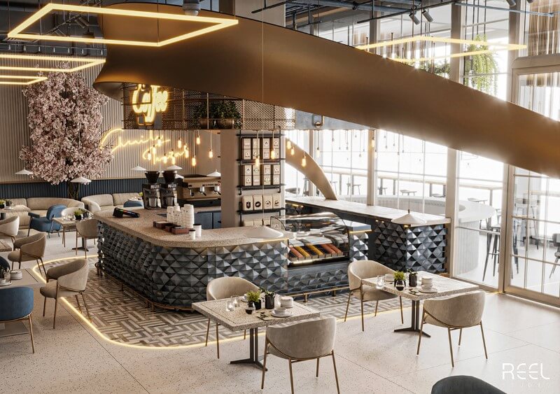 Thiết kế quán cafe
