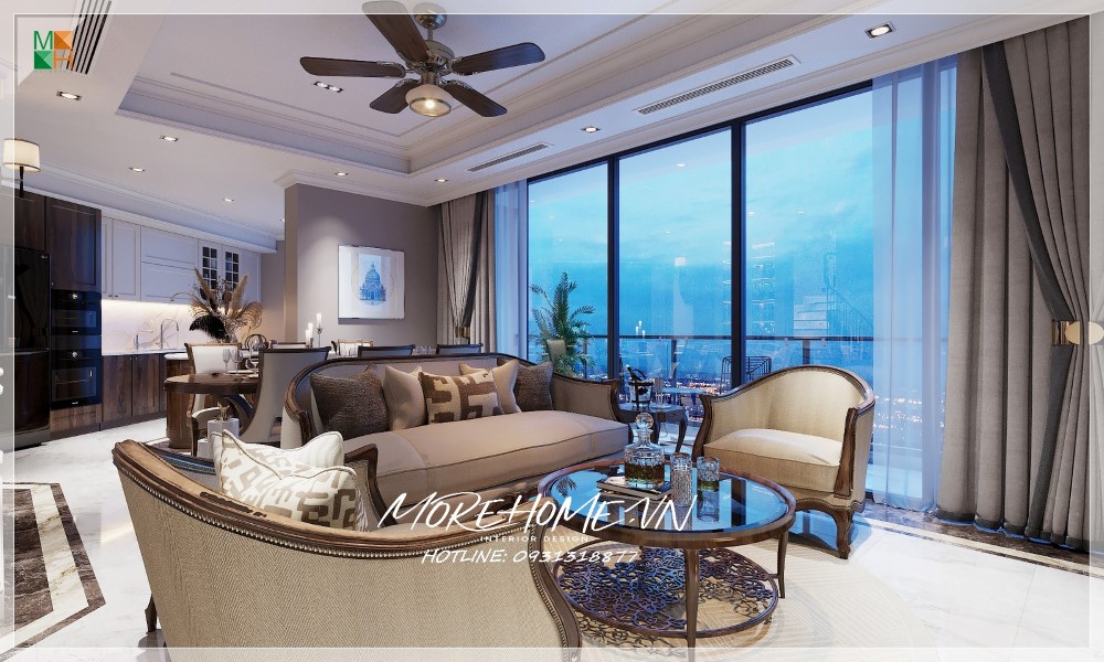 Sofa tân cổ điển