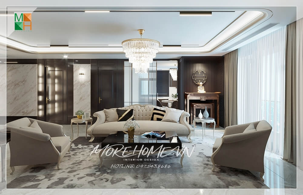 Sofa tân cổ điển