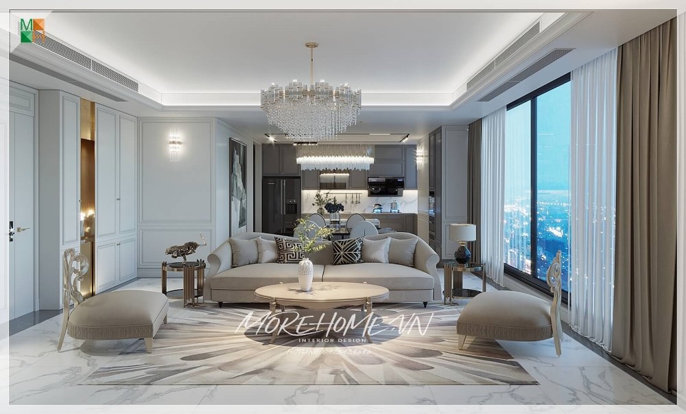 Sofa tân cổ điển Sofa tân cổ điển