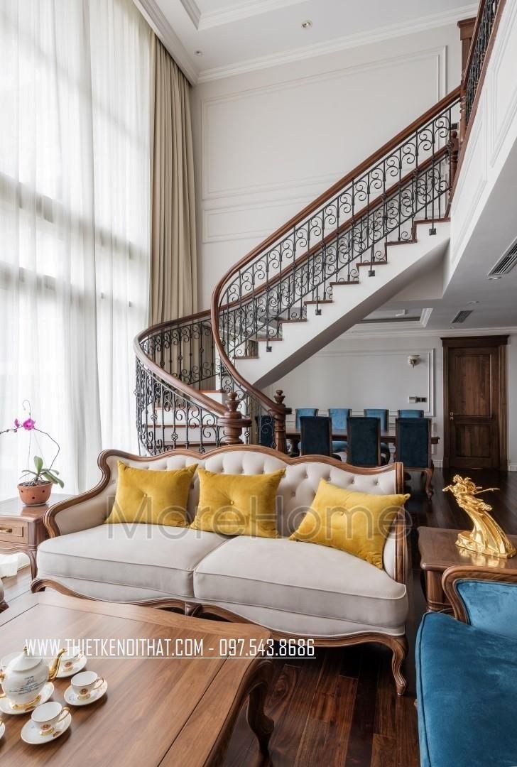 Sofa tân cổ điển Sofa tân cổ điển