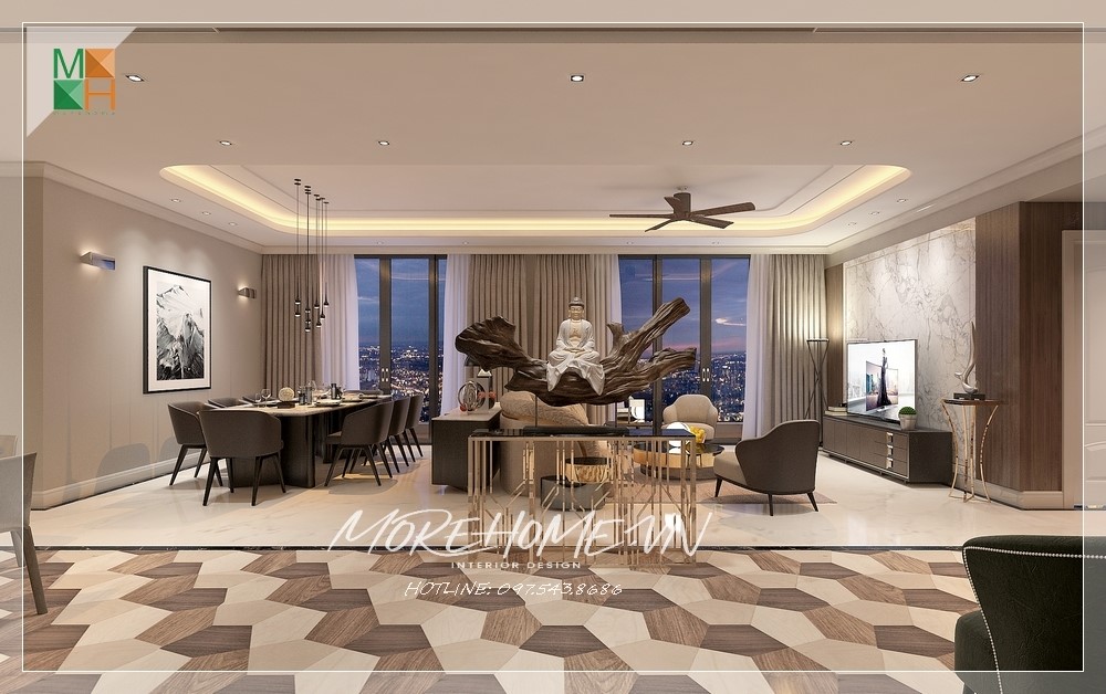 Thiết kế căn hộ penthouse