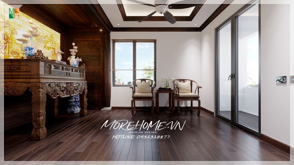 Thiết kế phòng thờ đẹp