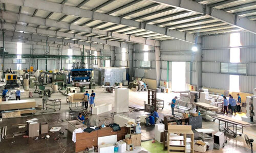 Xưởng sản xuất đồ gỗ công nghiệp
