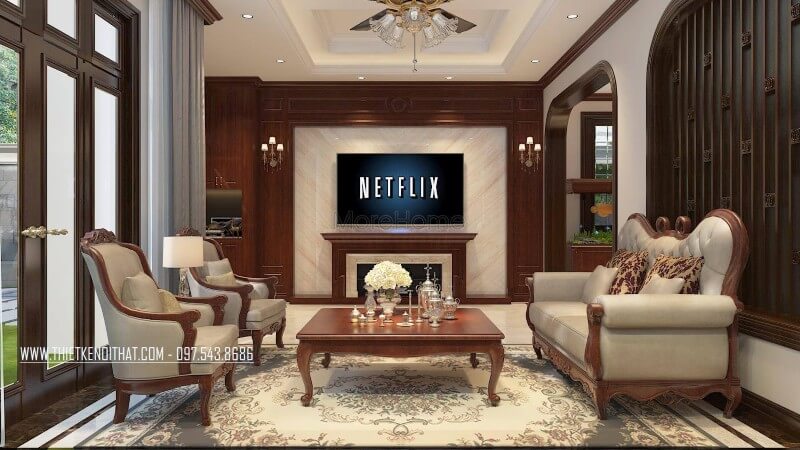 Sofa tân cổ điển đẹp