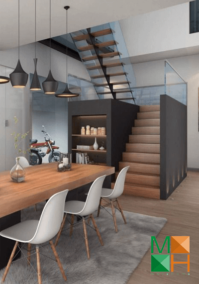 Cầu thang gỗ đẹp