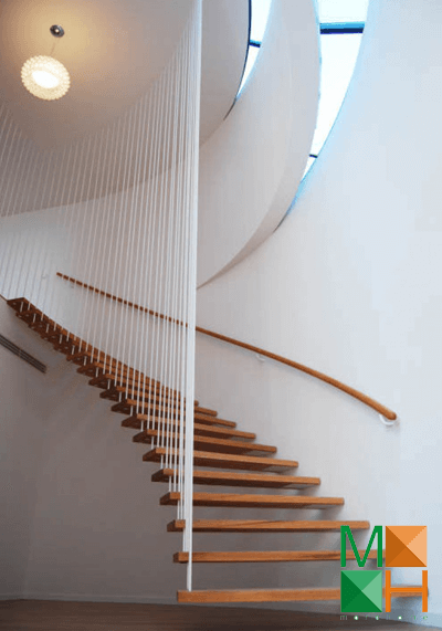 Cầu thang gỗ đẹp