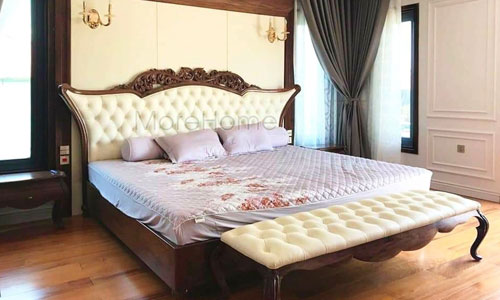 Nội thất phòng ngủ gỗ óc chó