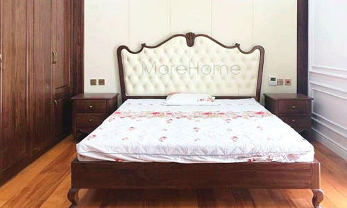 Nội thất phòng ngủ gỗ óc chó