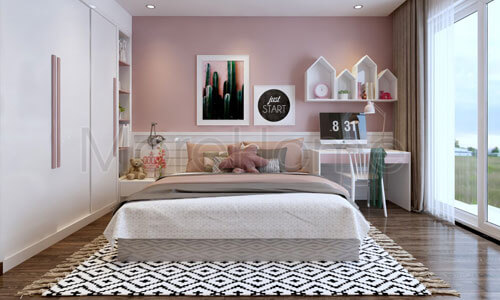 Nội thất phòng ngủ đẹp cho bé gái