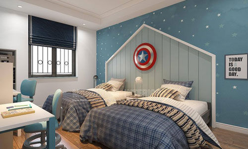 Nội thất phòng ngủ đẹp cho bé trai