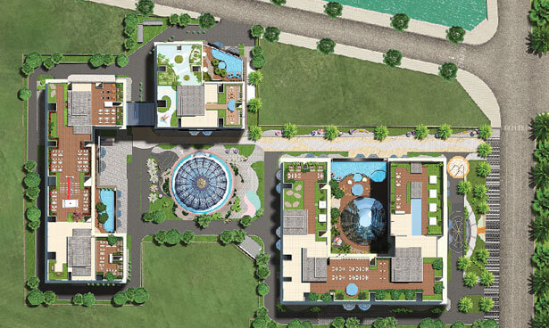 Mặt bằng tổng thể chung cư HInode city