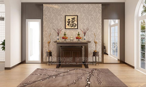 Thiết kế phòng thờ đẹp