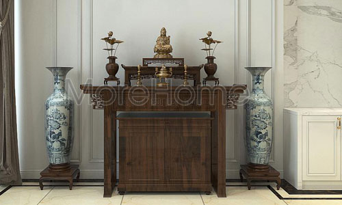 Thiết kế phòng thờ đẹp