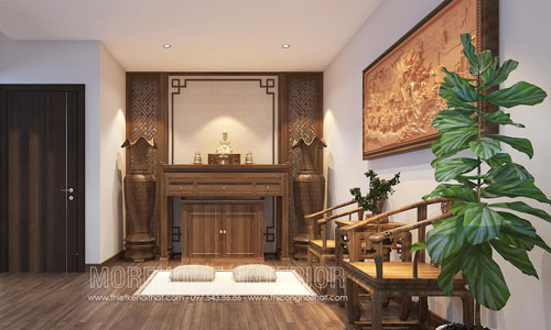 Thiết kế phòng thờ đẹp