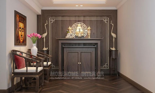 Thiết kế phòng thờ đẹp