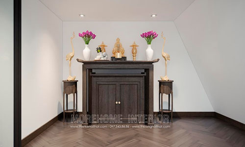 Thiết kế phòng thờ đẹp